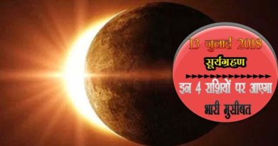 bad luck for these rashi becouse 13 july sun eclips