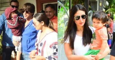 bollywood celebs went to cast their vote along with their kids