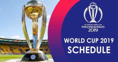 cricket world cup 2019 match schedule