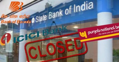 december month bank close five days