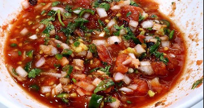 dhaba style home made tomato onion chatni recipe