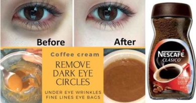 diy remove dark circles with coffee eye cream