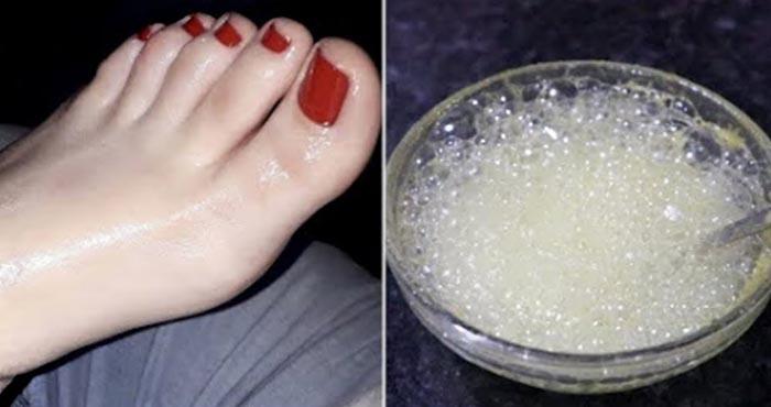 foot whitening bleach remove dirt in few minutes get fair foot at home