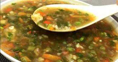 green veg soup full of energy best for winter