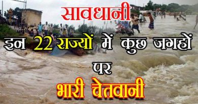 high alert india 22 state big rainfall