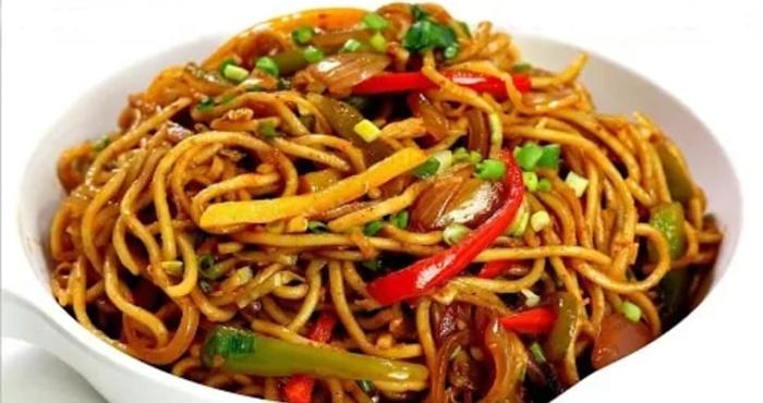 hot chilli garlic noodles recipe