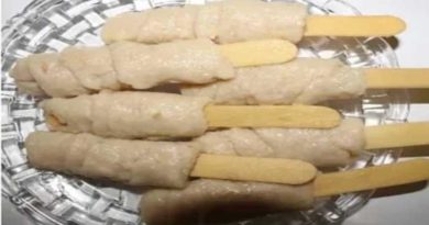 how to make soya chaap stick at home