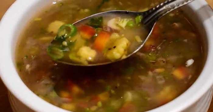 how to make vegetable soup