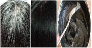 how to white hair to black permanently at home