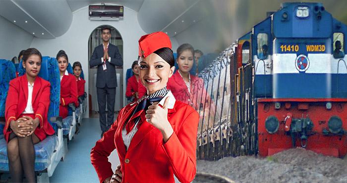 indian railways giving flight facilities our passengers