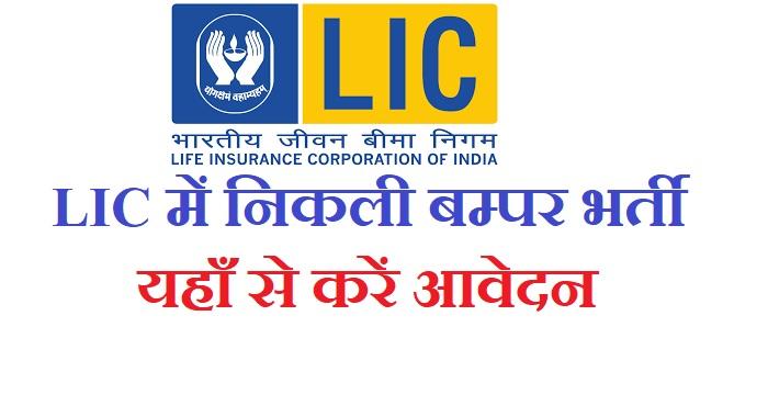 lic has issued notification to recruit graduates