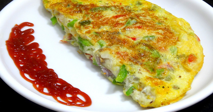 make tasty cheese omelet recipe at home