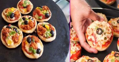 mini pizza recipe without oven