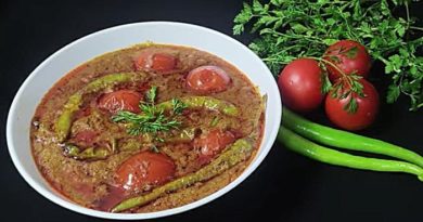must try this tasty green chilli salan