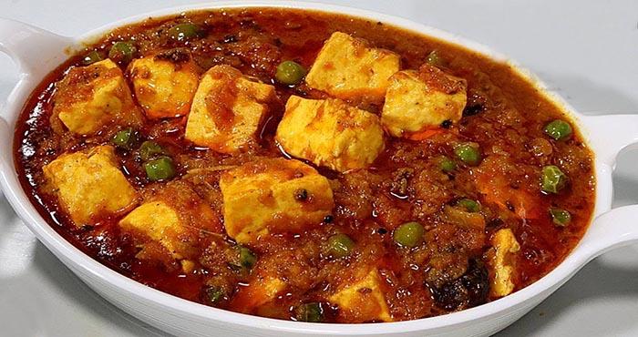 new matar paneer recipe without onion