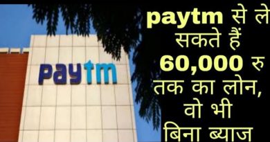 now you take loan from paytm without any interest