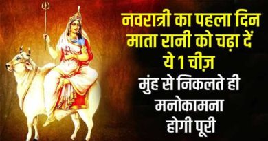 on first navratri arpan these things to fulfill your wish