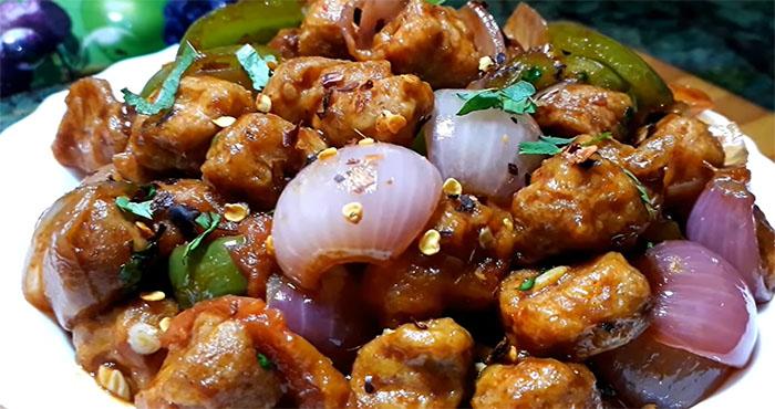 recipe to make tasty soyabean dish