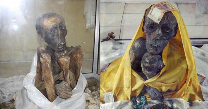 sangana tenjing mummy 550 year old