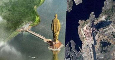 statue of unity space view lakhs people viewed
