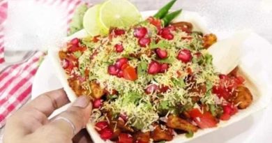 tasty and spicy aloo chaat recipe in hindi