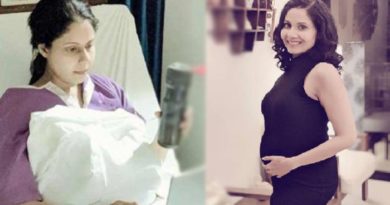 these tv actress shares the final chapter of her c section delivery