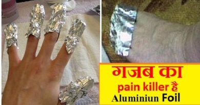 using aluminium foil to heal all types of pain