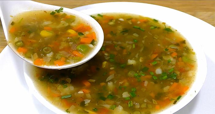 veg soup recipe for winter
