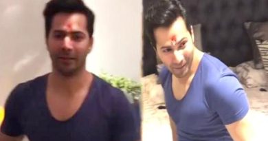 video from the living area to the bedroom from inside it looks like the new home of varun dhawan