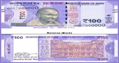 what is conection of gujrat 100 rupee notes