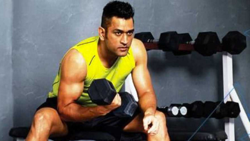 MS Dhoni Weight Loss