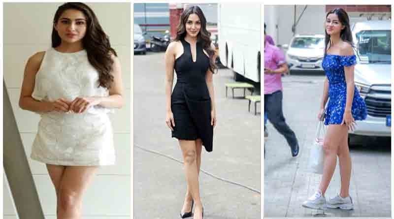 Bollywood Actresses in Mini Skirt