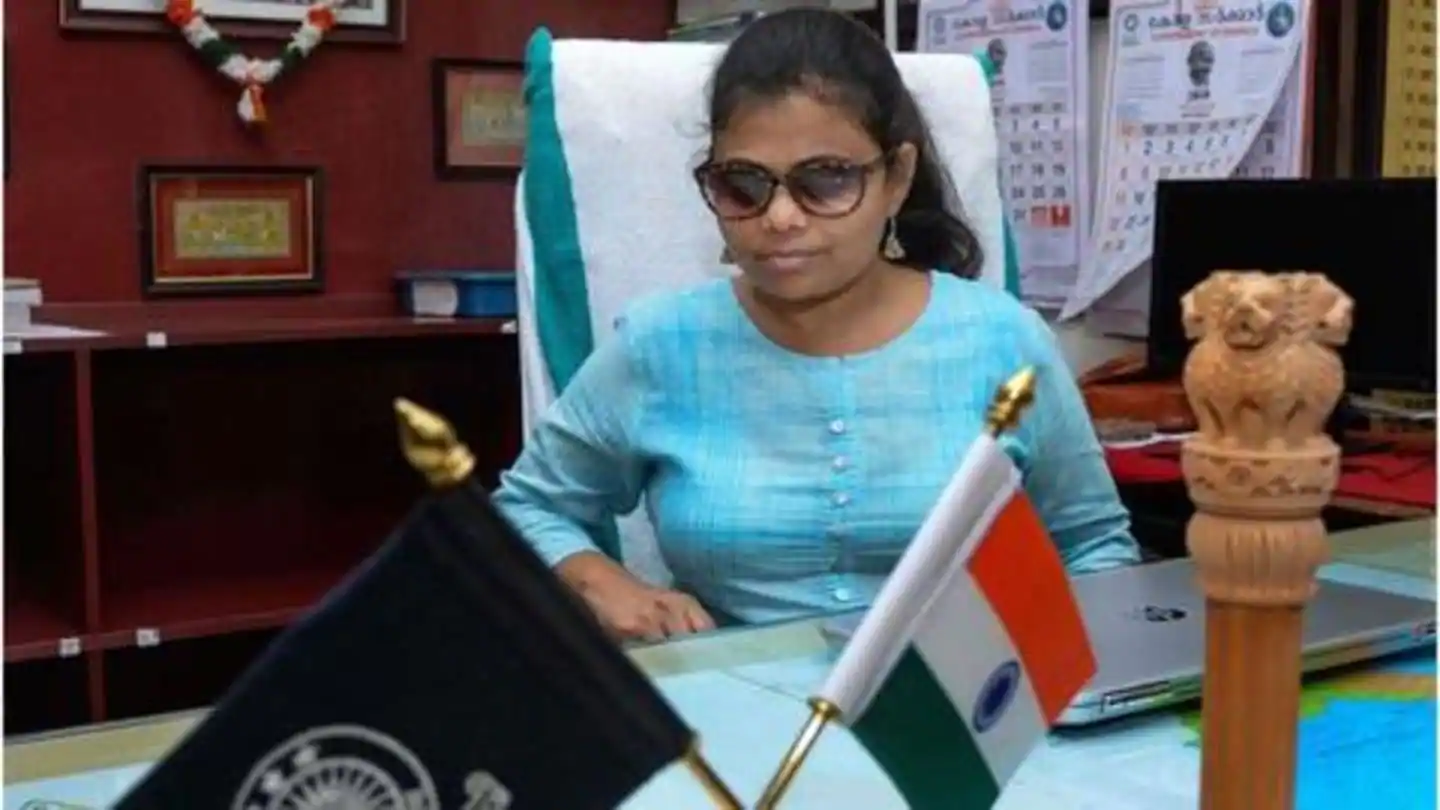 India's First Blind IAS
